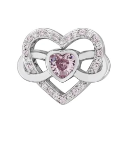 Hạt Charm Bạc Đính Đá CZ DIORASilver XMXMW060406